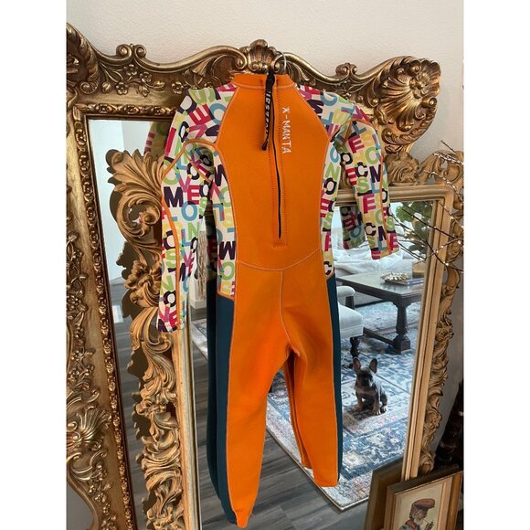 Happy Cherry Kid's 2.5mm Neoprene Wetsuit Thermal UV Protection One Piece Swimsu - Picture 7 of 12